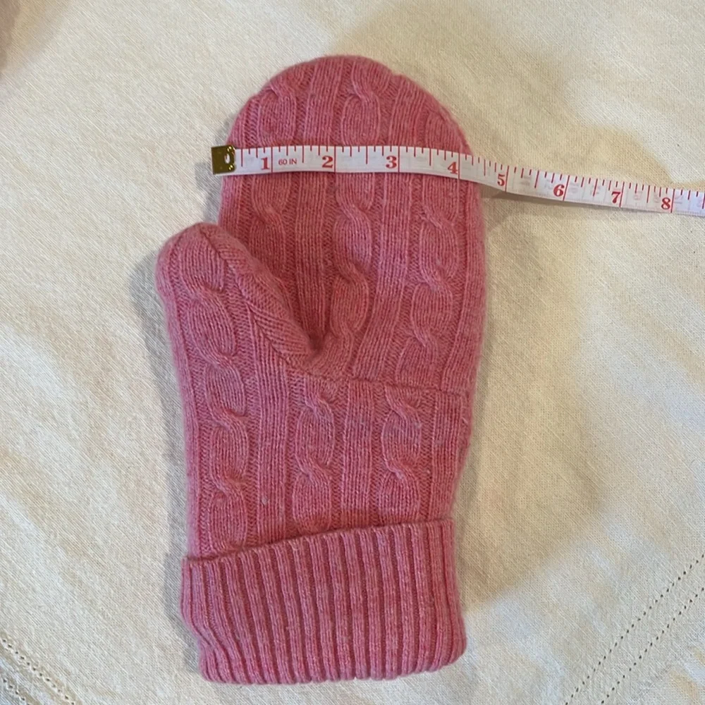Knit Fleece Lined Mittens